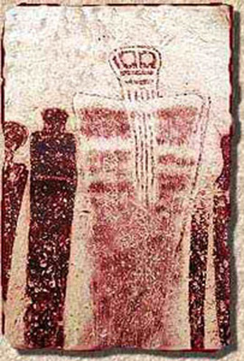 Peintures rupestres d'Aborigne de plus de 5000 ans, Australie