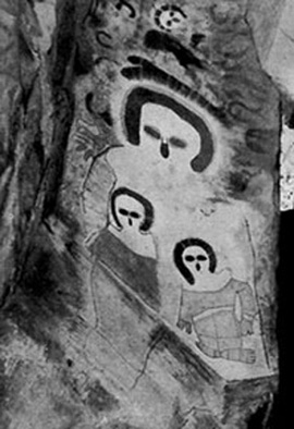 Peintures rupestres d'Aborigène de plus de 5000 ans, Australie