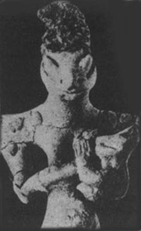 Sumerian Statue, 4 000 years BC, Irak